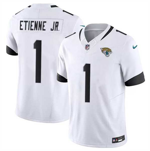 Men & Women & Youth Jacksonville Jaguars #1 Travis Etienne Jr. White 2023 F.U.S.E Vapor Untouchable Limited Stitched Jersey->houston texans->NFL Jersey